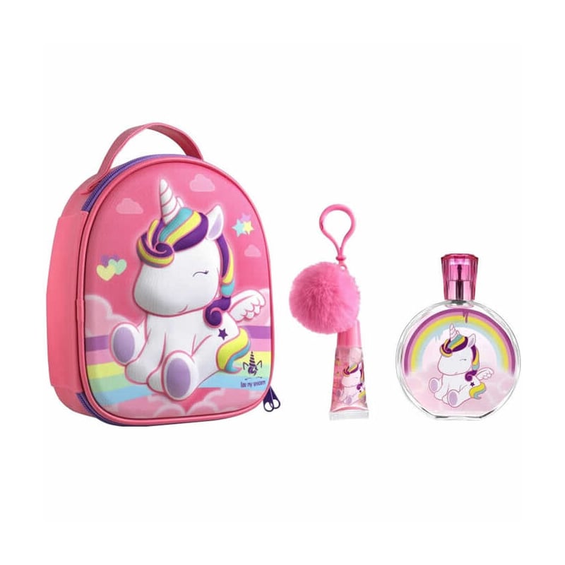 Eau My Unicorn / EDT 100 ml + batoh + lesk na rty s přívěškem EP Line Eau My Unicorn / EDT 100 ml + batoh + lesk na rty s přívěškem EP Line