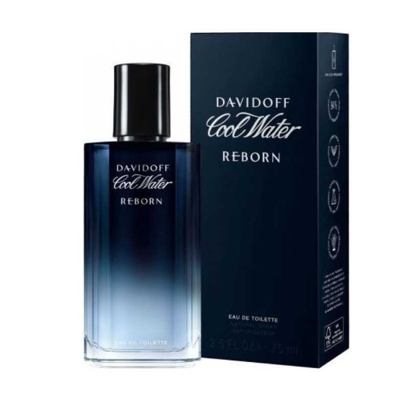 Cool Water Reborn / EDT Davidoff - 75 ml Cool Water Reborn / EDT Davidoff - 75 ml