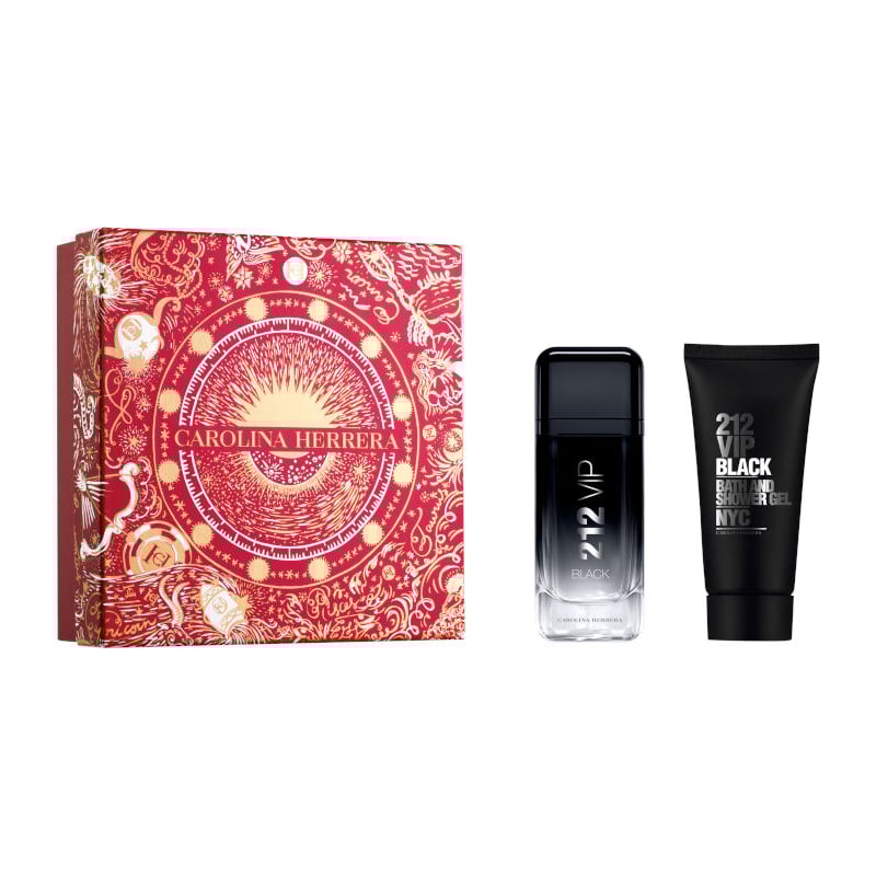 212 VIP Black / EDP + sprchový gel Carolina Herrera - 100 ml 212 VIP Black / EDP + sprchový gel Carolina Herrera - 100 ml