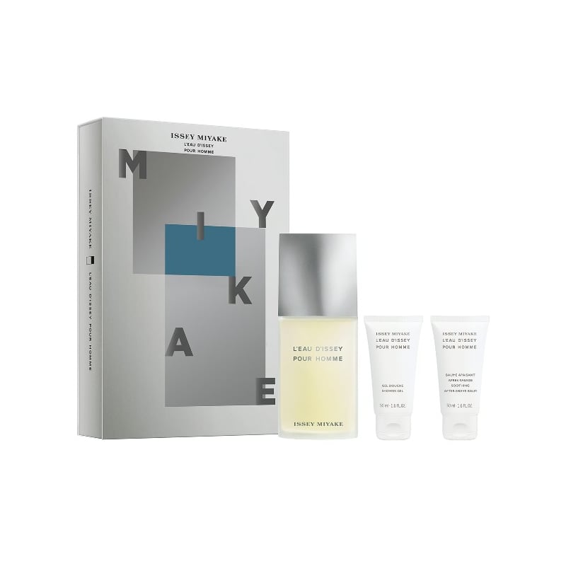 L´Eau D´Issey Pour Homme / EDT 125 ml + sprchový gel + balzám po holení Issey Miyake - 50 ml L´Eau D´Issey Pour Homme / EDT 125 ml + sprchový gel + balzám po holení Issey Miyake - 50 ml