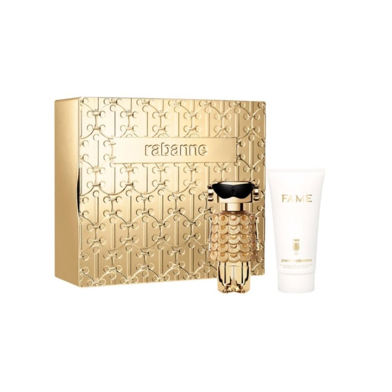 Fame Intense / EDP 50 ml + tělové mléko Rabanne - 75 ml Fame Intense / EDP 50 ml + tělové mléko Rabanne - 75 ml