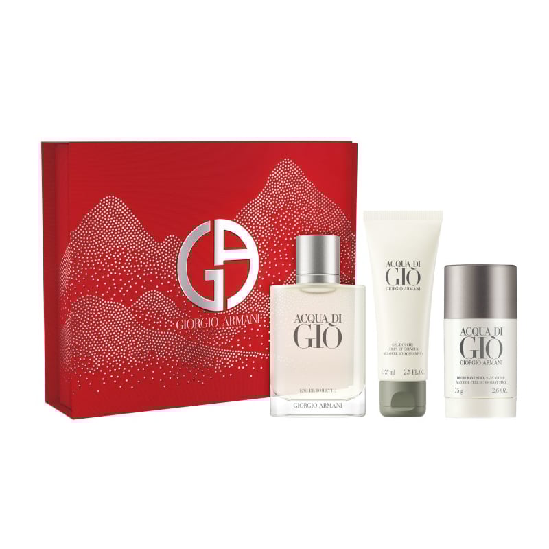 Acqua Di Gio Pour Homme / EDT 100 ml + sprchový gel 75 ml + tuhý deodorant Giorgio Armani - 75 g Acqua Di Gio Pour Homme / EDT 100 ml + sprchový gel 75 ml + tuhý deodorant Giorgio Armani - 75 g