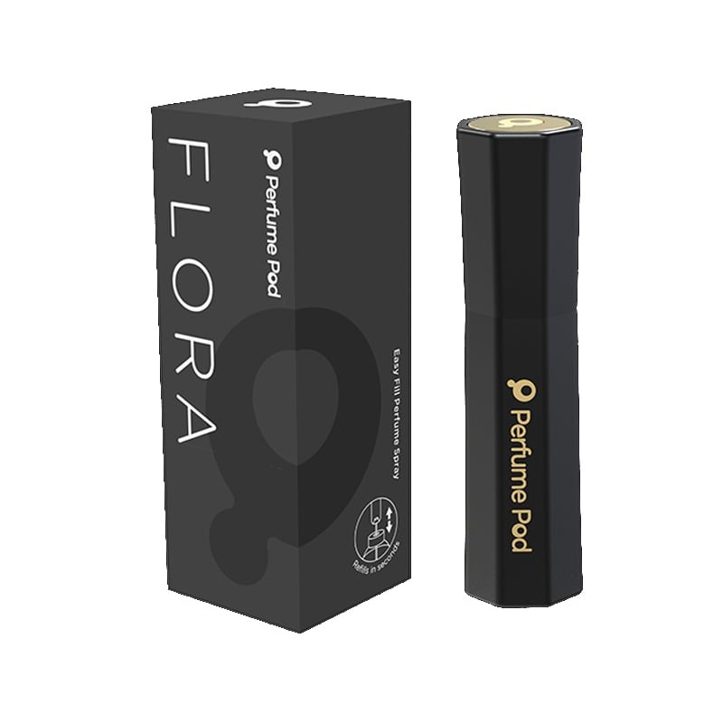 Pod Flora / plnitelný flakon 5 ml (černý) Travalo