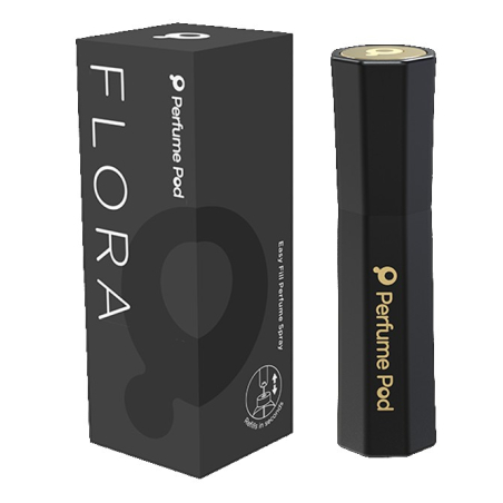 Pod Flora / plnitelný flakon 5 ml (černý) Travalo