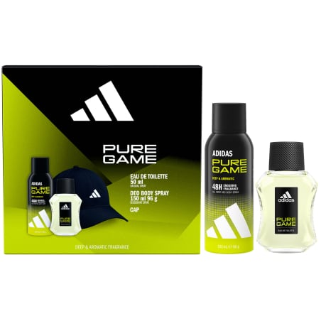 Pure Game / EDT 50 ml + deodorant ve spreji 150 ml + kšiltovka Adidas