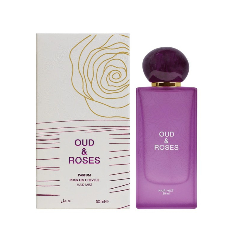 Oud & Roses / vlasový sprej Ahmed Al Maghribi - 50 ml