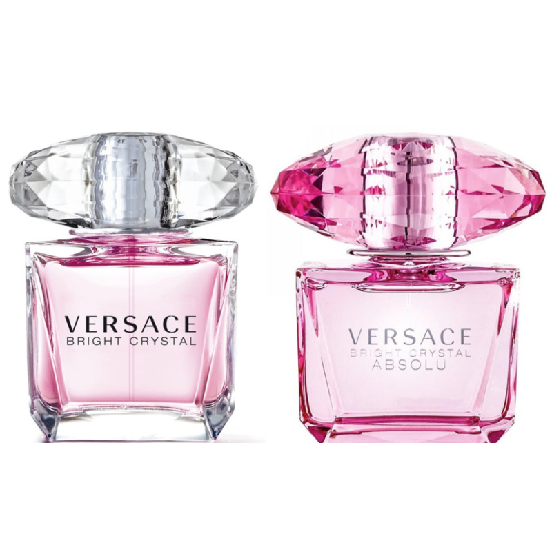 Versace Bright Crystal / EDT + Versace Bright Crystal Absolu / EDP Versace - 30 ml Versace Bright Crystal / EDT + Versace Bright Crystal Absolu / EDP Versace - 30 ml