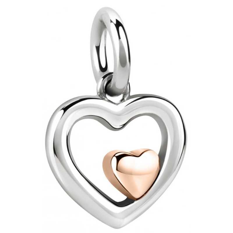 Zamilovaný bicolor přívěsek se srdíčky Drops SCZ1090 Morellato