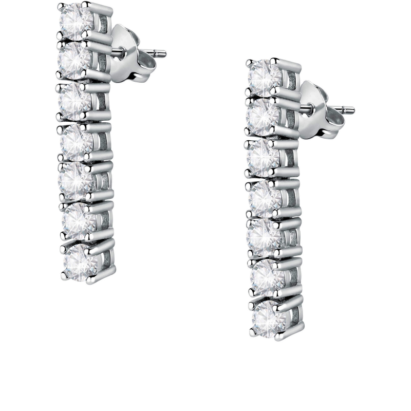 Minimalistické náušnice s čirými zirkony Scintille SAQF27 Morellato Minimalistické náušnice s čirými zirkony Scintille SAQF27 Morellato