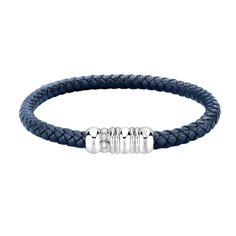 Nadčasový kožený náramek pro muže Moody SQH55 Morellato