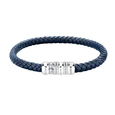 Nadčasový kožený náramek pro muže Moody SQH55 Morellato