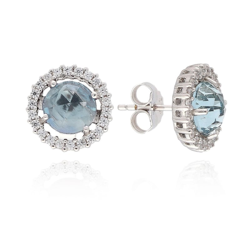 Nádherné stříbrné náušnice s topazy EG000020 Moiss Nádherné stříbrné náušnice s topazy EG000020 Moiss