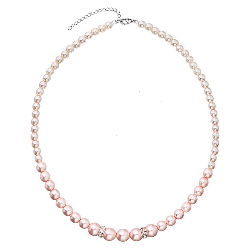 Romantický perličkový náhrdelník Rosaline Pearls 32036.3 Evolution Group