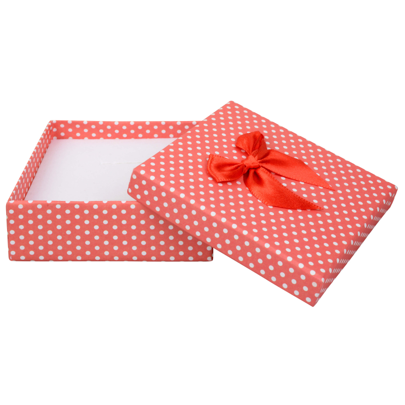 Puntíkatá krabička na soupravu šperků KK-5/A7 Jk Box Puntíkatá krabička na soupravu šperků KK-5/A7 Jk Box