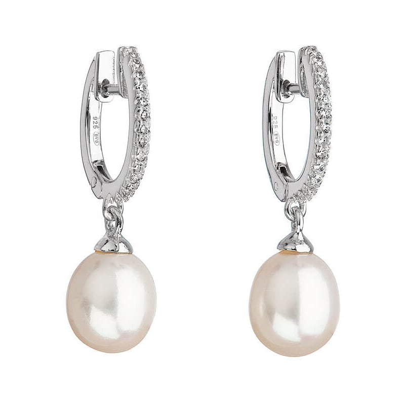 Stříbrné perlové náušnice Pavona 21002.1 Evolution Group Stříbrné perlové náušnice Pavona 21002.1 Evolution Group