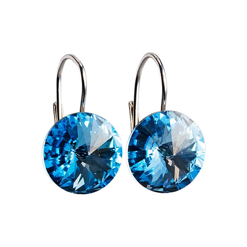 Stříbrné náušnice 31106.3 aqua Evolution Group Stříbrné náušnice 31106.3 aqua Evolution Group