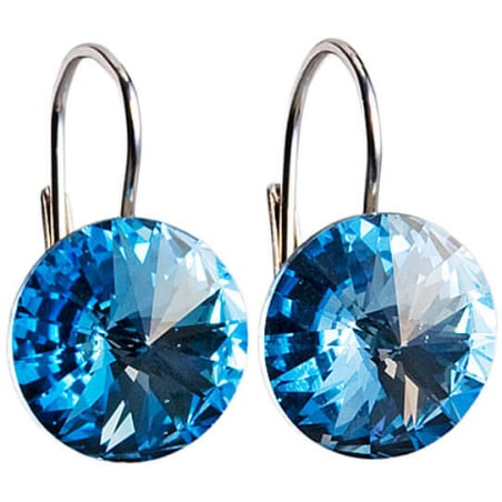 Stříbrné náušnice 31106.3 aqua Evolution Group