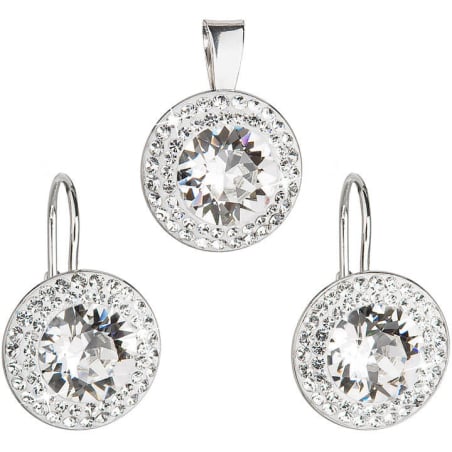 Sada á la Kate Middleton 39107.1 krystal (náušnice, přívěsek) Evolution Group