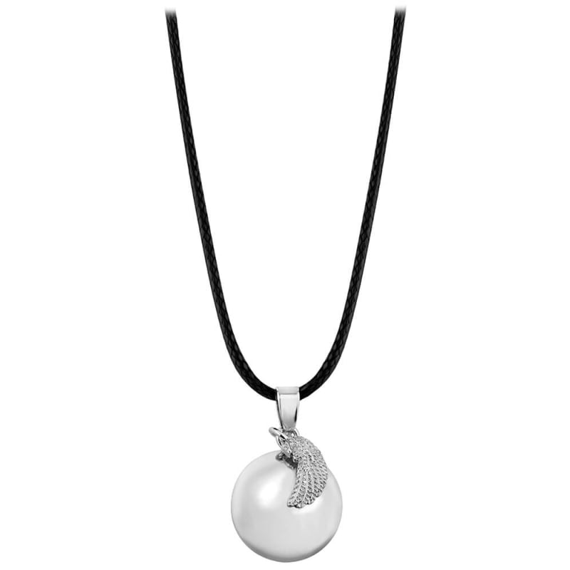 Dámský náhrdelník Rolnička andělské křídlo ES20 Mummy Bell Dámský náhrdelník Rolnička andělské křídlo ES20 Mummy Bell