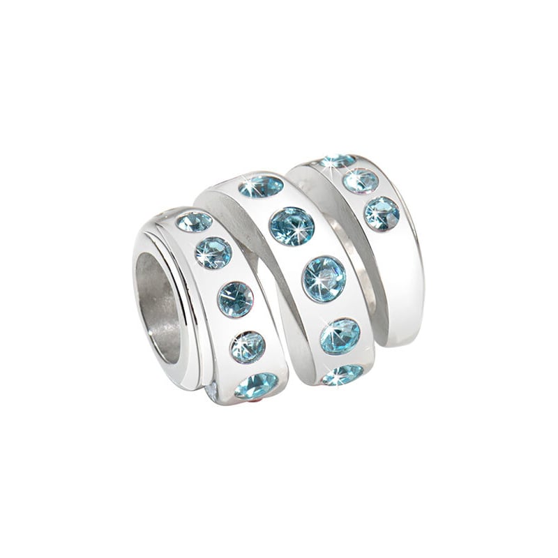 Ocelový přívěsek Drops Aquamarine Spiral SCZ203 Morellato Ocelový přívěsek Drops Aquamarine Spiral SCZ203 Morellato