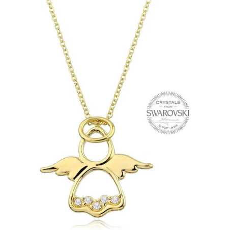 Originální pozlacený náhrdelník Andělíček Levien