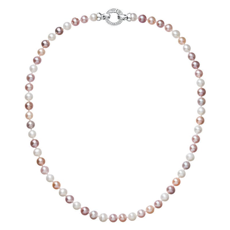 Barevný perlový náhrdelník Pavona 22004.3 A Evolution Group
