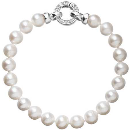 Stříbrný perlový náramek Pavona 23003.1 A Evolution Group