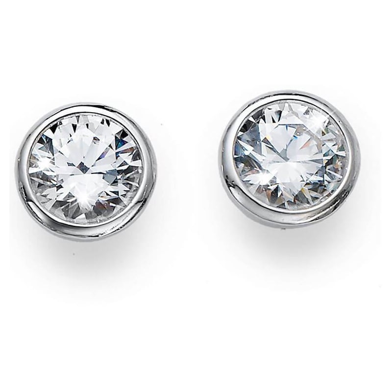 Stříbrné náušnice s krystaly Basic 62072 Oliver Weber Stříbrné náušnice s krystaly Basic 62072 Oliver Weber