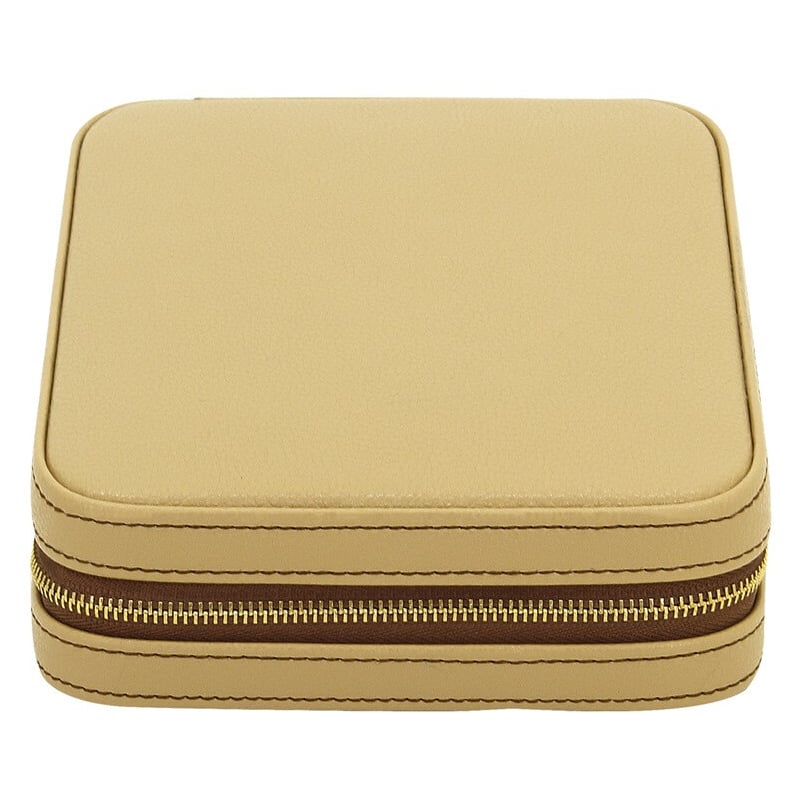 Cestovní šperkovnice béžová/černá Ascot 26113-8 Friedrich Lederwaren