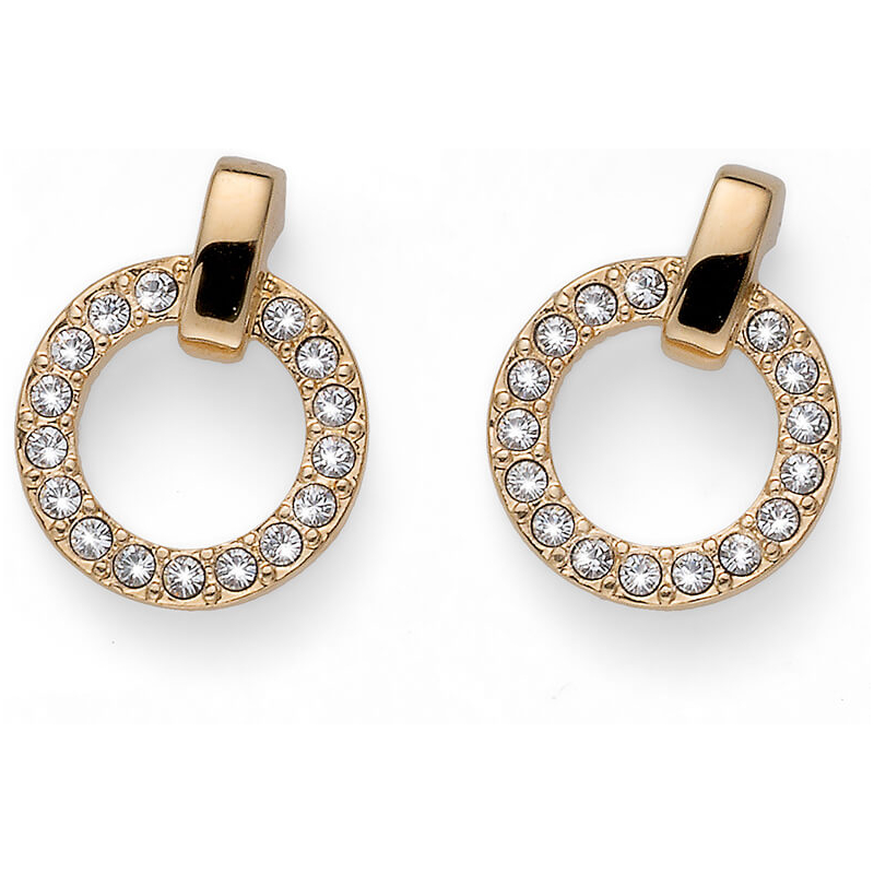 Luxusní pozlacené náušnice Relax 22750G Oliver Weber Luxusní pozlacené náušnice Relax 22750G Oliver Weber