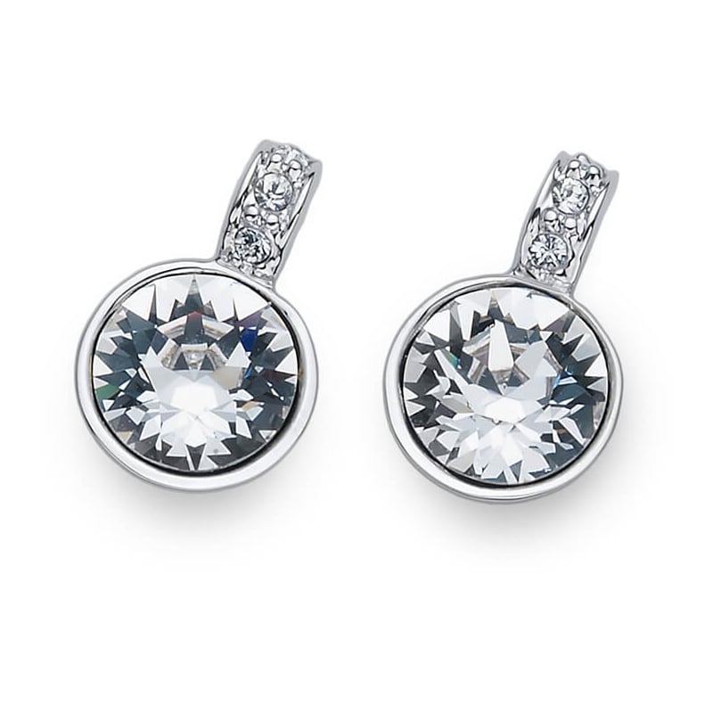 Třpytivé náušnice s krystaly Switch 22775 Oliver Weber