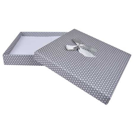 Puntíkatá krabička na soupravu šperků KK-10/A3 Jk Box