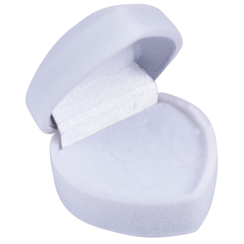 Bílá dárková krabička na náušnice Srdce F-75/NA/A1 Jk Box Bílá dárková krabička na náušnice Srdce F-75/NA/A1 Jk Box