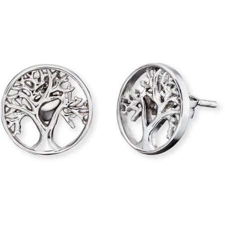Stříbrné náušnice Strom života ERE-LILTREE-ST Engelsrufer