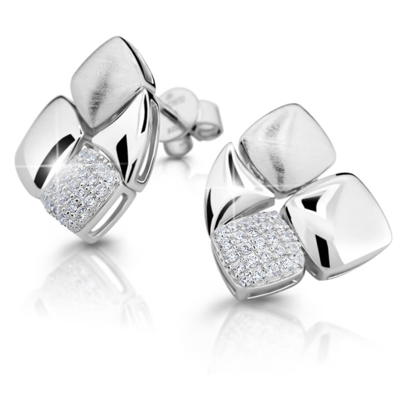 Designové náušnice ze stříbra M23046 Modesi