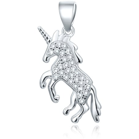 Stříbrný přívěsek Jednorožec AGH93 Beneto
