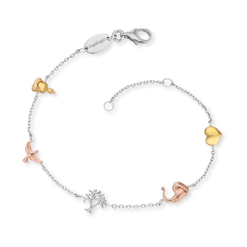 Stříbrný náramek s motivy Stromu života ERB-LILTREE-TRI Engelsrufer Stříbrný náramek s motivy Stromu života ERB-LILTREE-TRI Engelsrufer