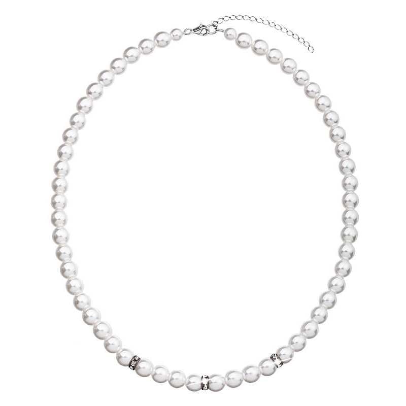 Perlový náhrdelník 32012.1 bílá Evolution Group Perlový náhrdelník 32012.1 bílá Evolution Group