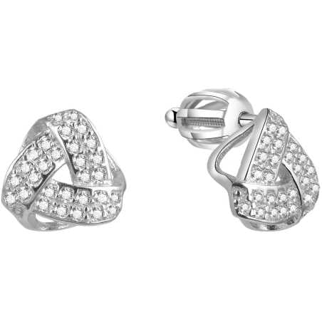 Stříbrné náušnice se zirkony AGUP1573S Beneto