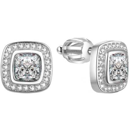 Stříbrné náušnice se zirkony TAGUP1604S Beneto