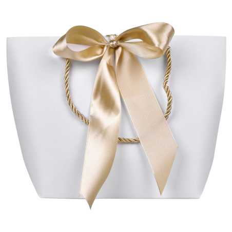 Dárková taška se zlatou stuhou S Troli