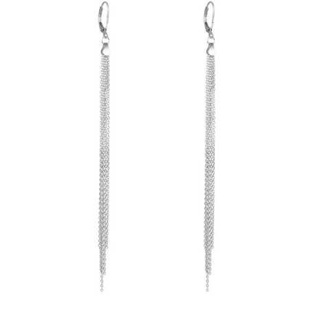 Stříbrné řetízkové náušnice AGUP1840 Beneto