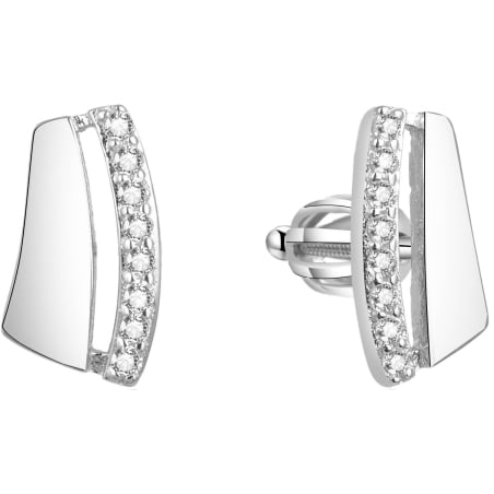 Stříbrné náušnice se zirkony AGUP1638S Beneto