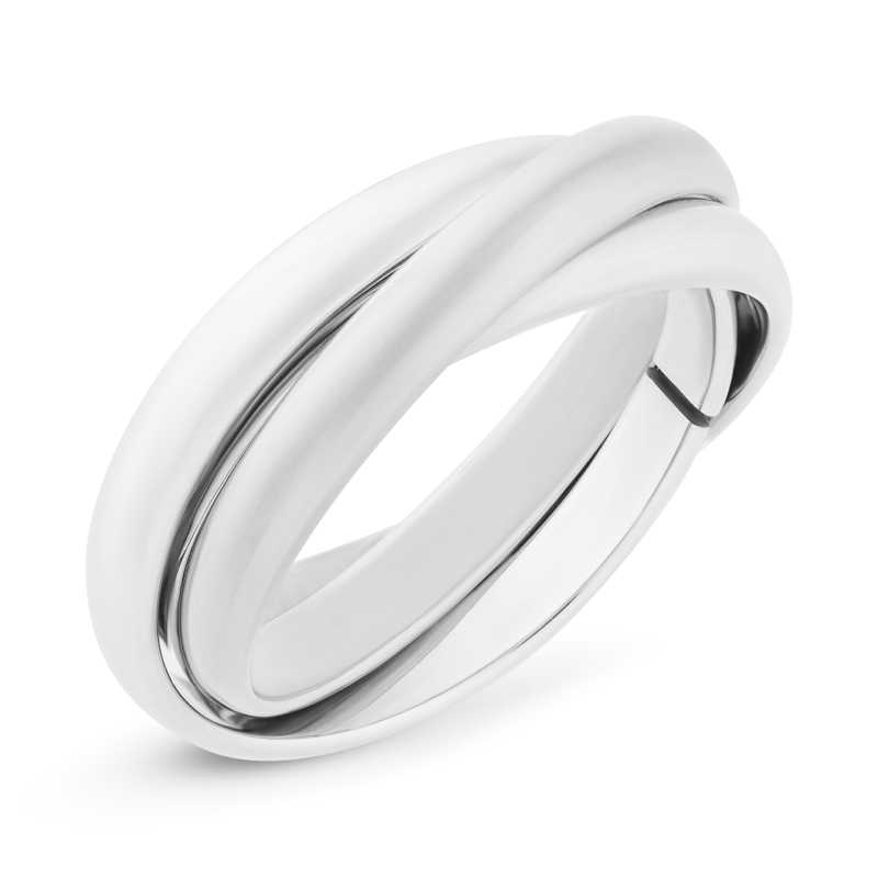 Trojitý ocelový prsten KRS-247 Troli / Obvod: 52 mm - 52 mm Trojitý ocelový prsten KRS-247 Troli / Obvod: 52 mm - 52 mm