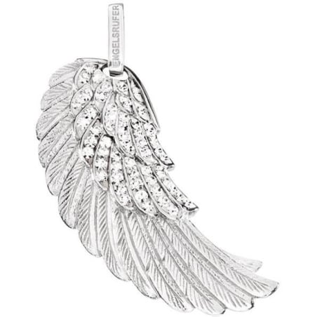 Stříbrný přívěsek Andělské křídlo se zirkony ERW-01-ZI Engelsrufer / Délka: 2,8 cm