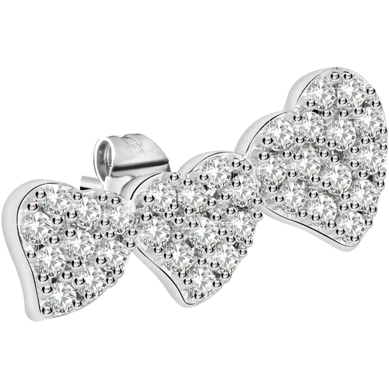 Single náušnice Srdíčka LPS02ARQ29 La Petite Story