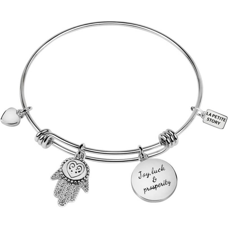 Ocelový náramek s přívěsky LPS05APZ10 La Petite Story Ocelový náramek s přívěsky LPS05APZ10 La Petite Story