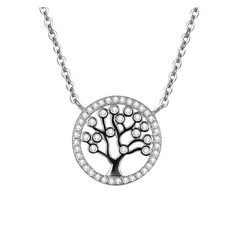 Stříbrný náhrdelník se stromem života AGS360/47 Beneto Stříbrný náhrdelník se stromem života AGS360/47 Beneto