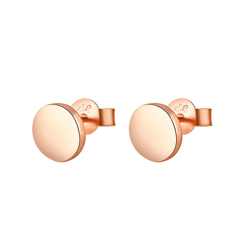 Růžově pozlacené stříbrné náušnice AGUP1956-ROSE Beneto Růžově pozlacené stříbrné náušnice AGUP1956-ROSE Beneto