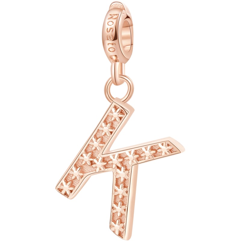 Bronzový přívěsek písmeno "K" Storie RZ089 Rosato